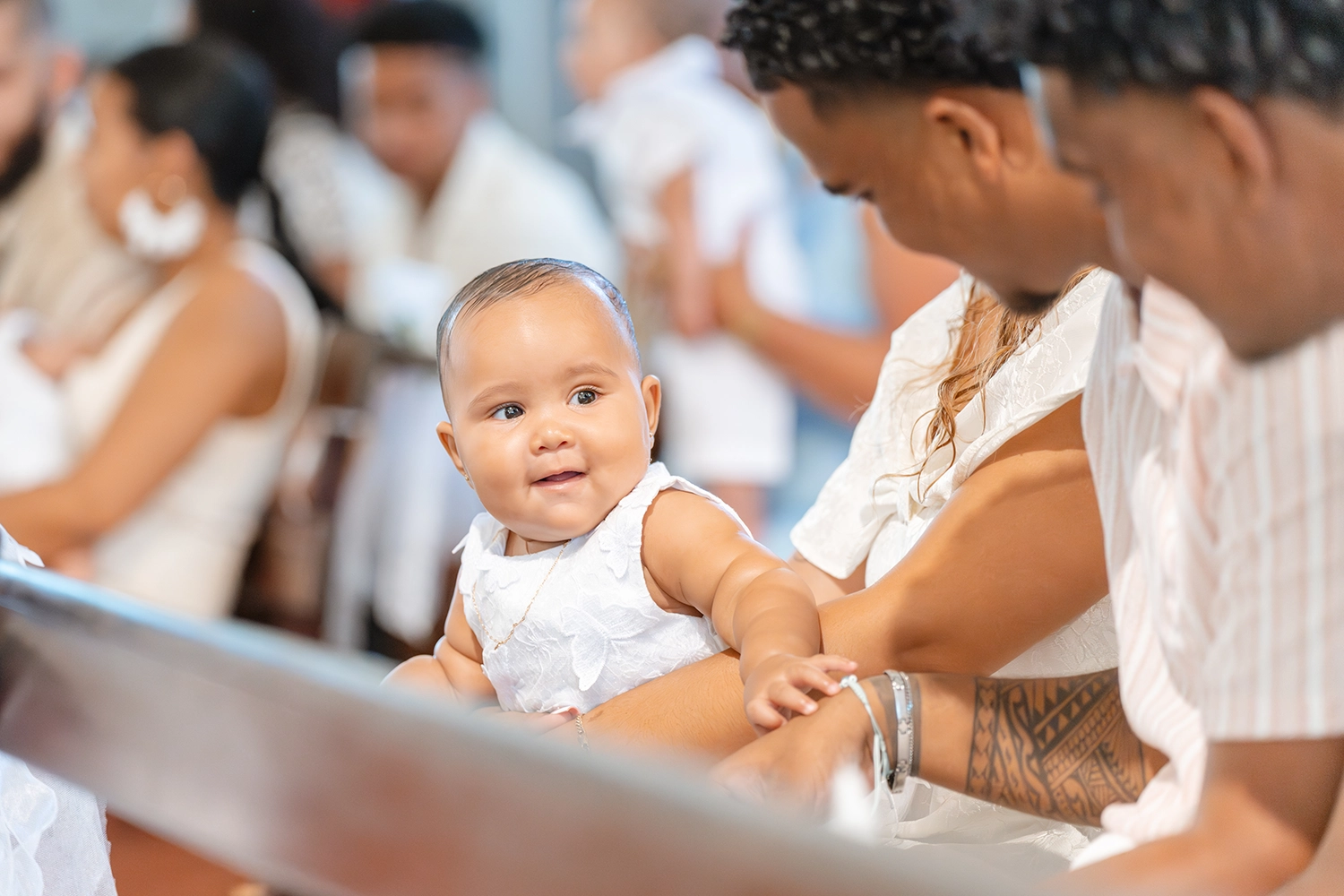 baptême par Aurélie Rivière, photographe professionnelle à l'Ile de la Réunion