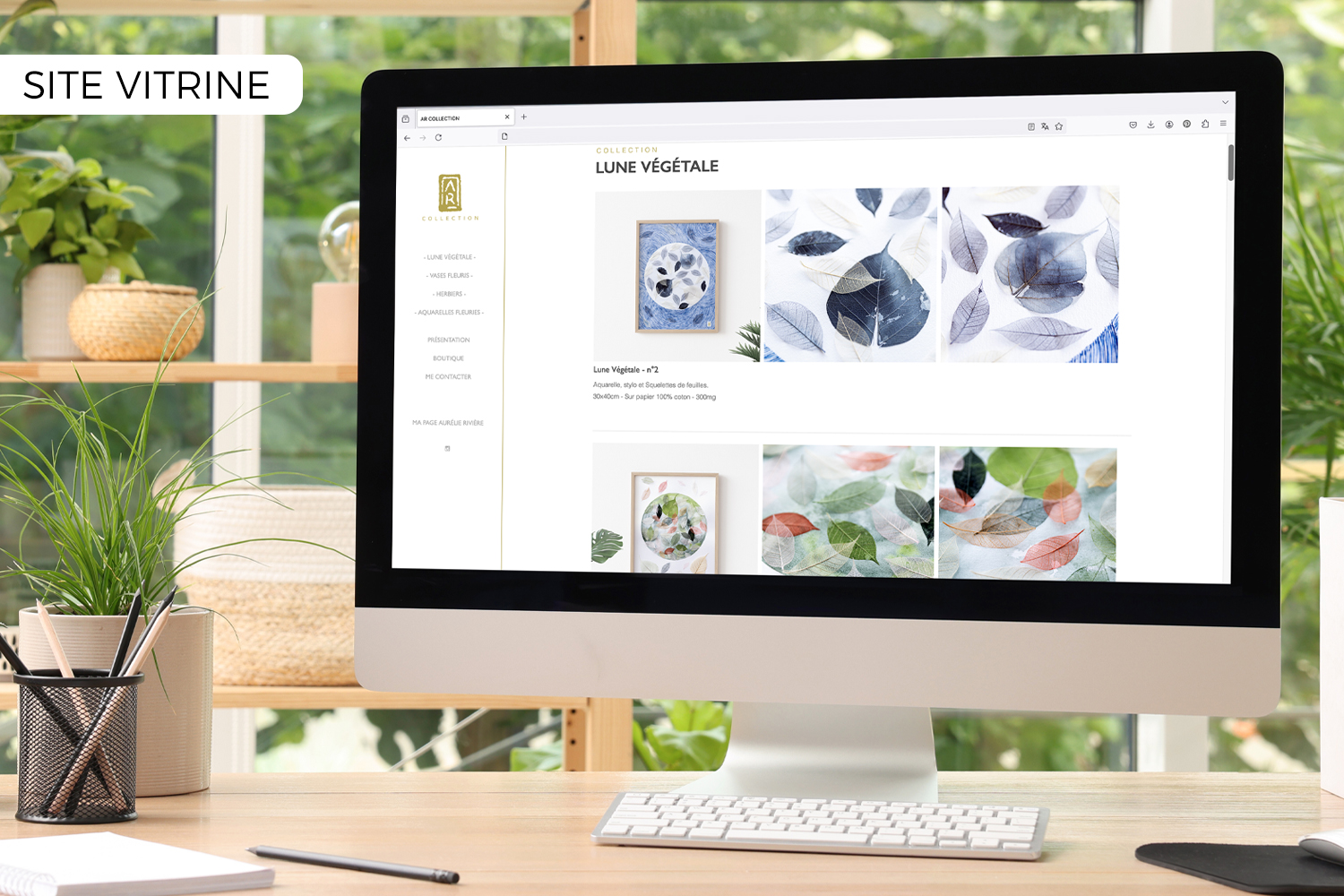 Aurélie Rivière, graphiste professionnelle à l'Ile de la Réunion