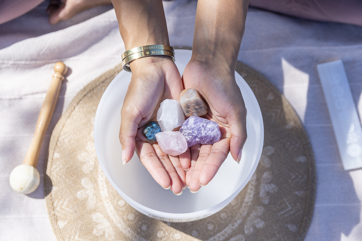 Shooting bien-être réalisé par Aurélie Rivière, photographe professionnelle à l'Ile de la Réunion