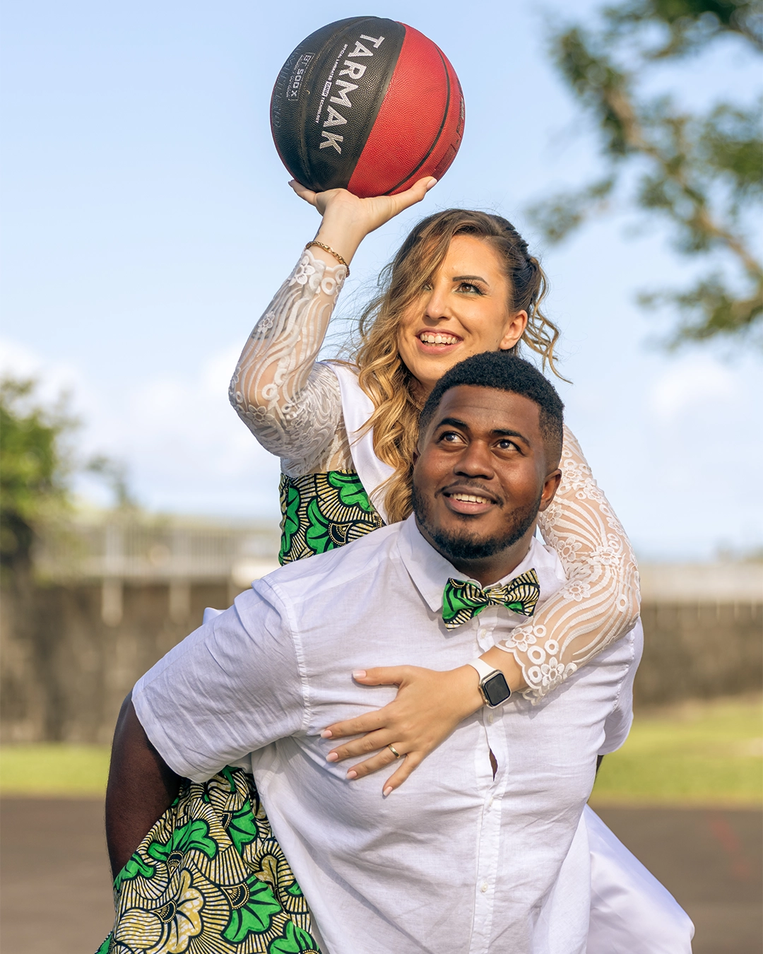 Portrait de mariage par Aurélie Rivière, photographe professionnelle à l'Ile de la Réunion