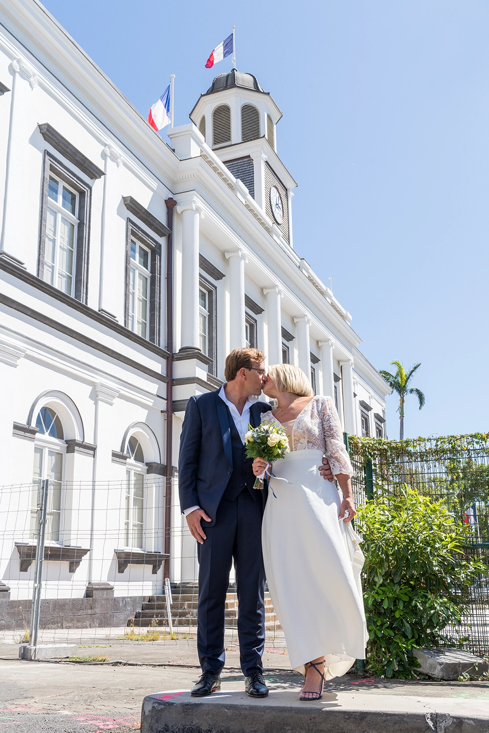 Portrait de mariage par Aurélie Rivière, photographe professionnelle à l'Ile de la Réunion